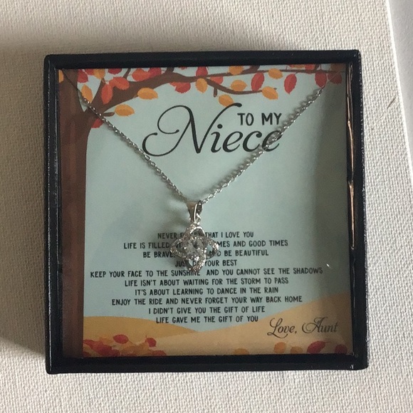 Love Cube Niece Necklace Silver - Picture 8 of 8